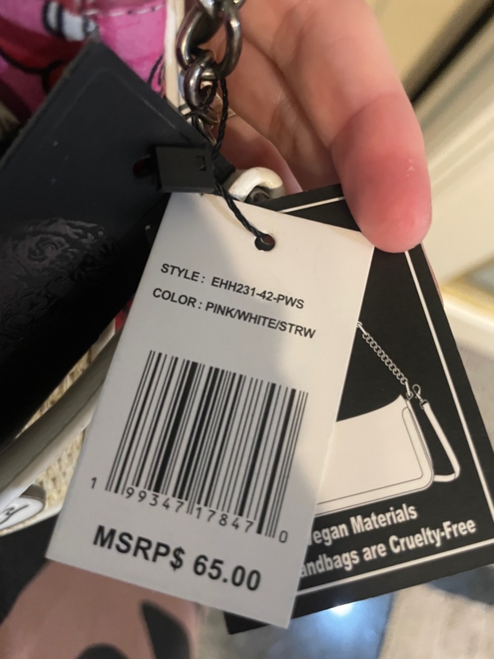 Ed Hardy Straw Hobo Bag (with crossbody strap) - Picture 8 of 9